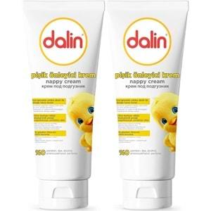 Dalin Pişik öneliyici Krem/Pişik Kremi 100ML (Bebekler İçin) (2 Li Set)