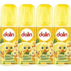 Dalin Bebek Kolonyası 150ML Limon Çiçeği (Limon-Bergomat-Papatya) (4 Lü Set)