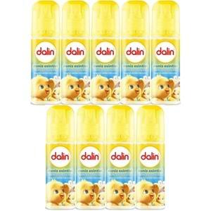 Dalin Bebek Kolonyası 150ML Deniz Esintisi (Bergomat-Zambak-Misk Kokulu) (9 Lu Set)