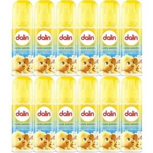 Dalin Bebek Kolonyası 150ML Deniz Esintisi (Bergomat-Zambak-Misk Kokulu) (12 Li Set)