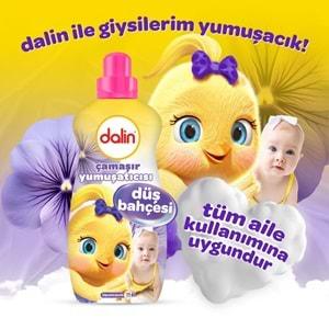 Dalin Çamaşır Yumuşatıcı 1500ML Düş Bahçesi (6 Lı Set) (Bebeklere Özel)