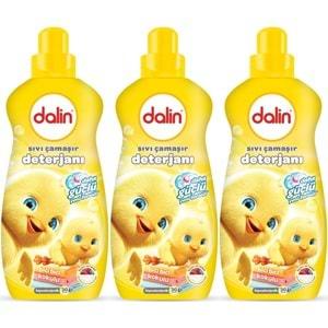 Dalin Çamaşır Deterjanı 1.5LT Bıcı Bıcı Kokulu (Hassas ve Hipoalerjenik Formül) (3 Lü Set)