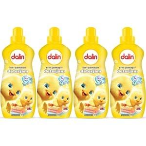 Dalin Çamaşır Deterjanı 1.5LT Bıcı Bıcı Kokulu (Hassas ve Hipoalerjenik Formül) (4 Lü Set)