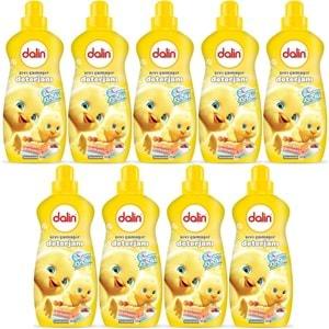 Dalin Çamaşır Deterjanı 1.5LT Bıcı Bıcı Kokulu (Hassas ve Hipoalerjenik Formül) (9 Lu Set)