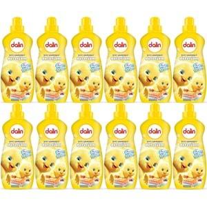 Dalin Çamaşır Deterjanı 1.5LT Bıcı Bıcı Kokulu (Hassas ve Hipoalerjenik Formül) (12 Li Set)