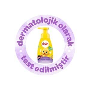 Dalin Köpük Sabun 200ML Mango ve Portakal Kokulu (Çoçuklarınız İçin) (5 Li Set)