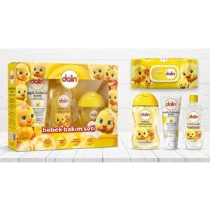 Dalin Bebek Bakım Seti 4 Parça (Kutulu) Yenidoğan Seti (Karma 6 Lı Set)