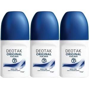 Deotak Roll-On 35ML Original (Formen/Erkek) (3 Lü Set)