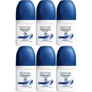 Deotak Roll-On 35ML Original (Formen/Erkek) (6 Lı Set)