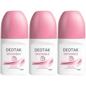 Deotak Roll-On 35ML Invısıble (Women/Kadın) (3 Lü Set)