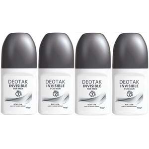 Deotak Roll-On 35ML Invısıble (Formen/Erkek) (4 Lü Set)