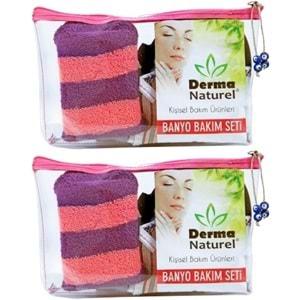 Derma Naturel Banyo Bakım Seti 4 Parça (2 Li Set)
