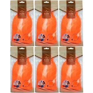 Derma Naturel Banyo Eldiveni Renkli MS-05 (6 Lı Set)
