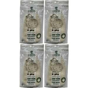 Derma Naturel Therapy Saf Yün Banyo Eldiveni T-485 (4 Lü Set)
