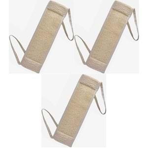 Derma Naturel Loofah İpli Kemer (Kabak) MS-12 (3 Lü Set)