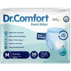 Dr.Comfort Hasta Bezi Yetişkin Emici Külot M-Orta 90 Adet (3Pk*30)