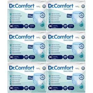 Dr.Comfort Hasta Bezi Yetişkin Emici Külot M-Orta 180 Adet (6Pk*30)