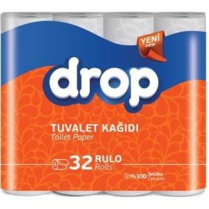 Drop Tuvalet Kağıdı Çift Katlı 64 Lü Paket (2PK*32)