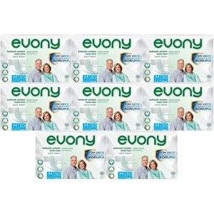 Evony Hasta Bezi Yetişkin Bel Bantlı Tekstil Yüzey M-Orta 240 Adet (8PK*30)