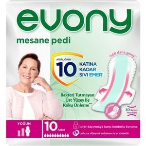 Evony Günlük Mesane Pedi Yoğun 20 Adet (2PK*10)