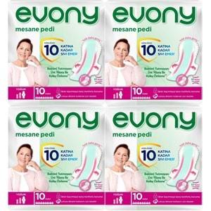 Evony Günlük Mesane Pedi Yoğun 40 Adet (4PK*10)