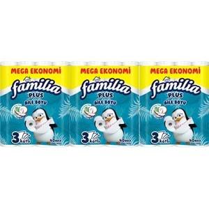 Familia Plus Tuvalet Kağıdı 3 Katlı Coconut Özlü 120 Li Paket (3Pk*40)