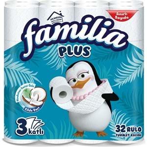 Familia Plus Tuvalet Kağıdı (3 Katlı) 64 Lü Paket Coconut Özlü (2PK*32)
