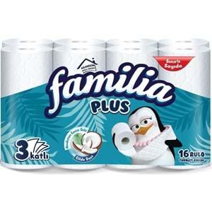 Familia Plus Tuvalet Kağıdı (3 Katlı) 48 Li Pk Coconut Özlü (3PK*16)