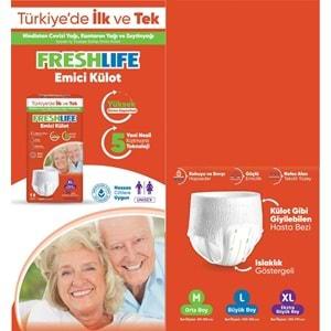 FreshLife Emici Külot Hasta Bezi XL Ekstra Büyük 60 Adet (2PK*30)