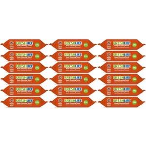 Freshlife Hasta Vücut Temizleme Islak Mendil Havlu 50 Yaprak XL (18 Li Set)