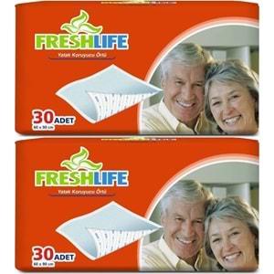FreshLife Hasta Yatak Koruyucu 60*90CM 60 Adet (2PK*30)