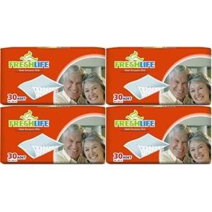 FreshLife Hasta Yatak Koruyucu 60*90CM 120 Adet (4PK*30)
