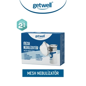 Getwell (Avantaj Pk 3) Konuşan Üst Koldan Tansiyon Aleti - Ölçme Cihazı / Mesh Nebulizatör Şarjlı
