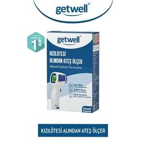 Getwell Ateş Ölçer Kızıl Ötesi Alından - Temassız - Uzaktan (Yetişkin & Bebek & Çocuk) (2 Li Set)