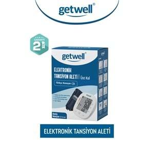 Getwell Konuşan Üst Koldan Tansiyon Aleti - Ölçme Cihazı (Geniş Manşon) (2 Li Set)