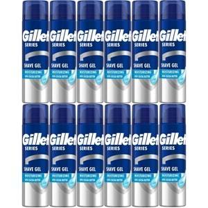 Gillette Traş Jeli Series 200ML Nemlendirici (12 Li Set)