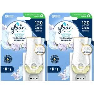 Glade Elektrikli Oda Kokusu Kit Temiz Çarşaf Ferahlığı (2 Li Set)