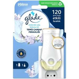 Glade Elektrikli Oda Kokusu Kit Temiz Çarşaf Ferahlığı (4 Lü Set)