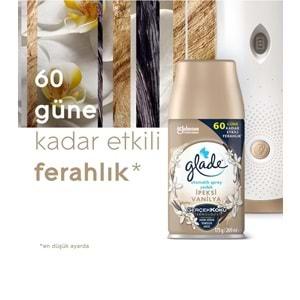 Glade Oda Kokusu Otomatik Sprey Yedek 269ML (8 Li Set) İpeksi Vanilya ve Meyve Çiçek Buketi (4PK*2)