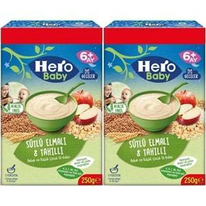 Hero Baby Kaşık Maması 250GR Sütlü Meyveli 8 Tahıllı (Avantaj Pk) (2 Li Set)