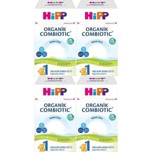Hipp Organik Combiotic Bebek Sütü 800GR No:1 (0-6 Ay) (4 Lü Set)