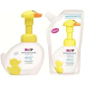 Hipp Babysanft Bebek/Çoçuk El Yıkama Köpüğü 250ML (1 Pompalı+1 Yedek) Avantaj Paket