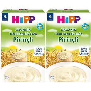 Hipp Organik Pirinçli Tahıl Bazlı Kaşık Maması 200Gr (2 Li Set)