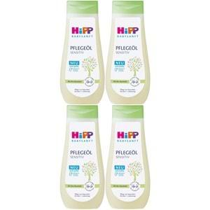 Hipp Babysanft Bebek Bakım Yağı/Pelegeöl Sensıtıv 200ML (4 Lü Set)