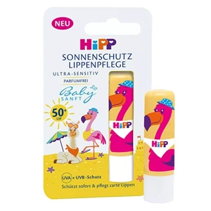 Hipp Babysanft Güneş Koruyucu Dudak Nemlendiricisi Ultra Sensıtıv 4.8GR (Sarı-Pembe) (5 Li Set)
