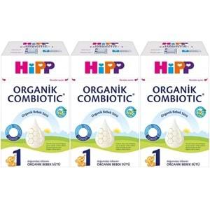 Hipp Organik Combiotic Bebek Sütü 600GR No:1 (0-6 Ay) (3 Lü Set)