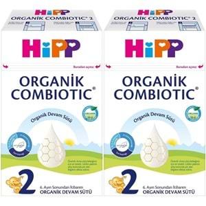 Hipp Organik Combiotic Devam Sütü 600GR No:2 (6-12 Ay) (2 Li Set)