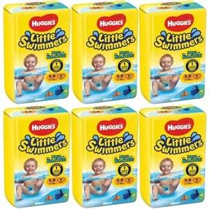 Huggıes Little Swımmers Mayo Bebek Bezi Beden:5-6 (12-18KG) 66 Adet (6PK*11)