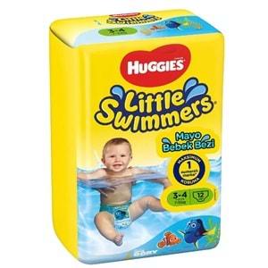 Huggıes Little Swımmers Mayo Bebek Bezi Karma Koli 36 Paket (Standlı Koli)