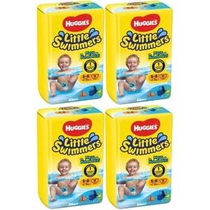 Huggıes Little Swımmers Mayo Bebek Bezi Beden:5-6 (12-18KG) 44 Adet (4PK*11)